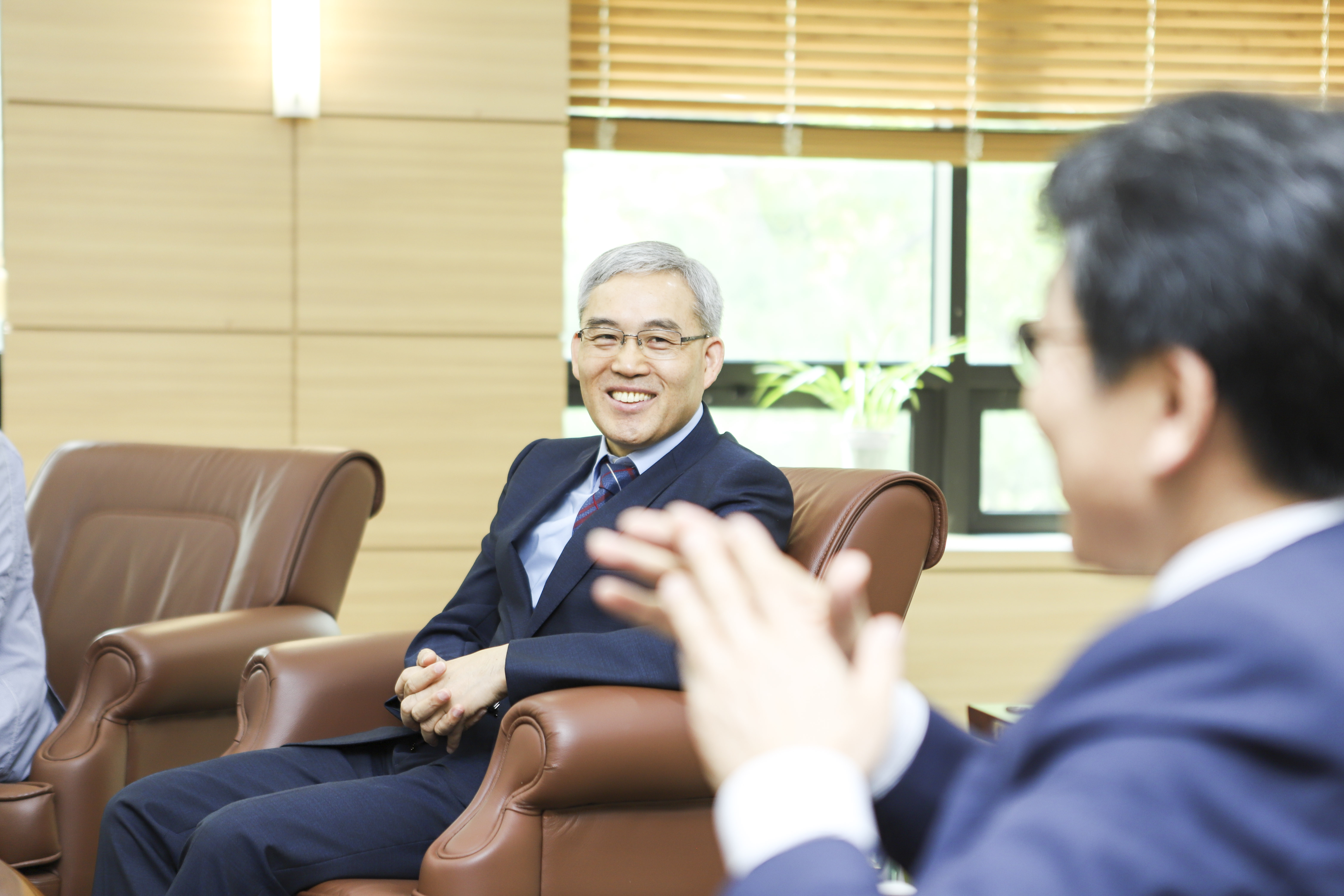 한국에너지기술평가원 임춘택 원장 일행 내방 (2018.09.07.)