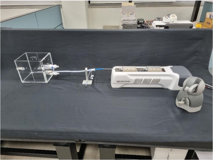 Photos of the developed robotic catheter (Photos)