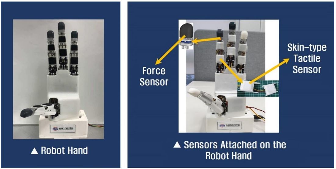  Tactile Sensor-integrated Robot Hand (Photo)