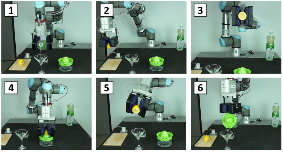 Demonstration of all-round gripper (photo) 