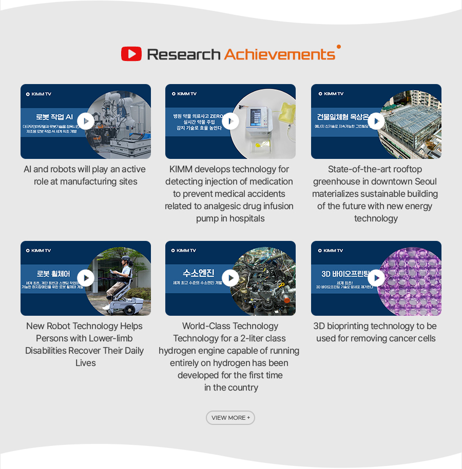 Research Achievements